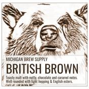 British Brown Ale Extract Brewing Kit